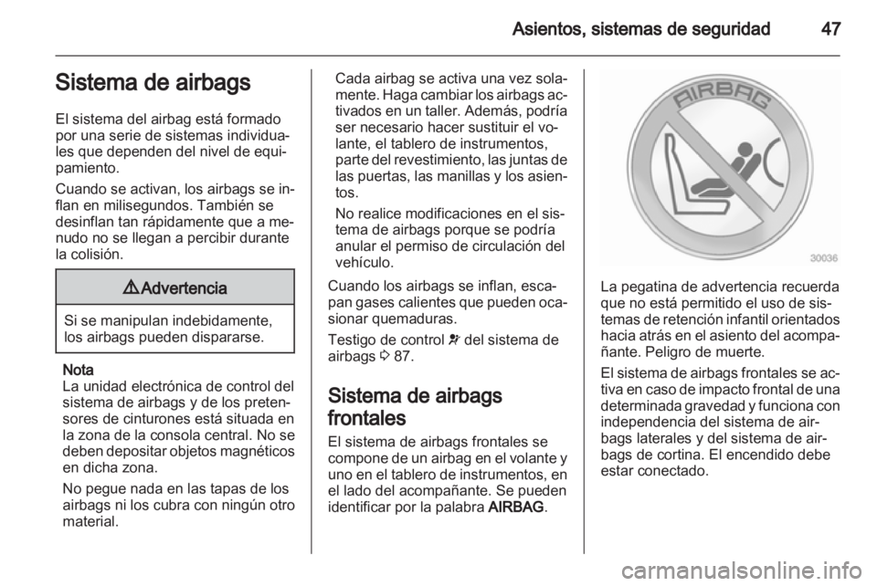 OPEL ANTARA 2012.5  Manual de Instrucciones (in Spanish) 