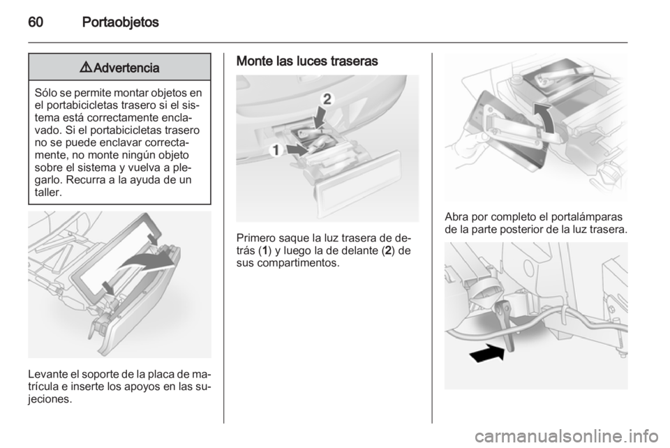 OPEL ANTARA 2012.5  Manual de Instrucciones (in Spanish) 
