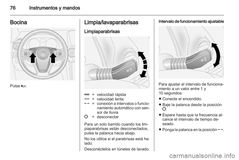 OPEL ANTARA 2012.5  Manual de Instrucciones (in Spanish) 