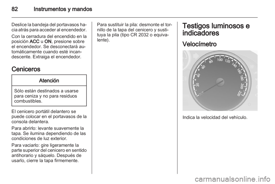 OPEL ANTARA 2012.5  Manual de Instrucciones (in Spanish) 