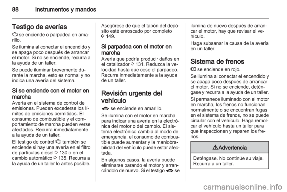 OPEL ANTARA 2012.5  Manual de Instrucciones (in Spanish) 