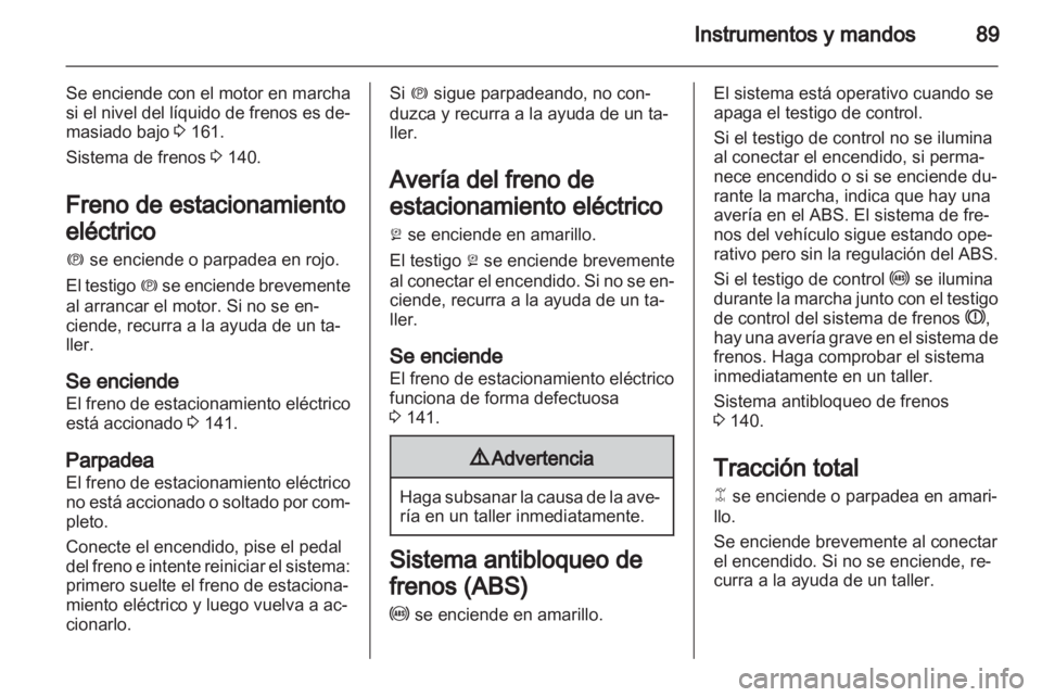 OPEL ANTARA 2012.5  Manual de Instrucciones (in Spanish) 