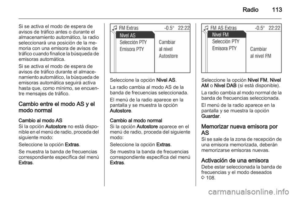 OPEL ANTARA 2013  Manual de infoentretenimiento (in Spanish) 