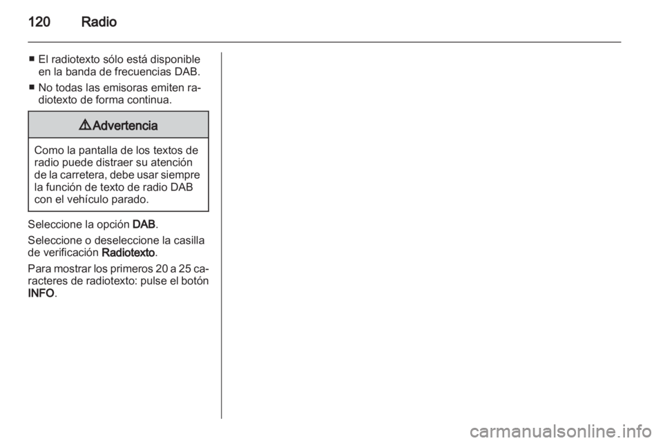 OPEL ANTARA 2013  Manual de infoentretenimiento (in Spanish) 