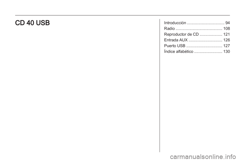 OPEL ANTARA 2013  Manual de infoentretenimiento (in Spanish) 
