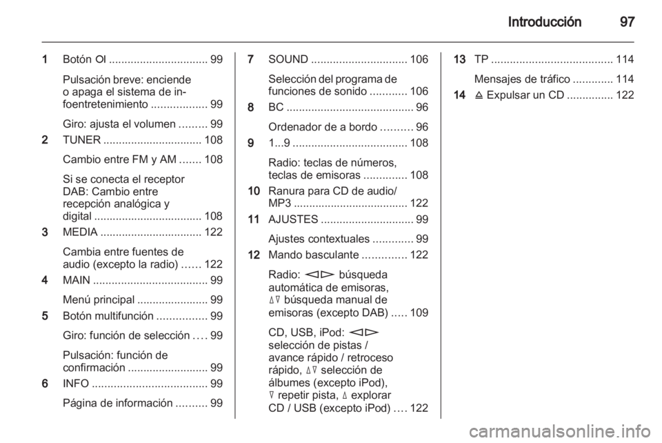 OPEL ANTARA 2013  Manual de infoentretenimiento (in Spanish) 