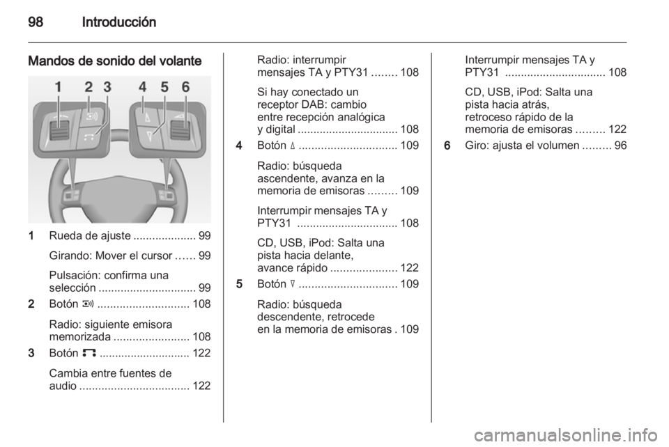 OPEL ANTARA 2013  Manual de infoentretenimiento (in Spanish) 