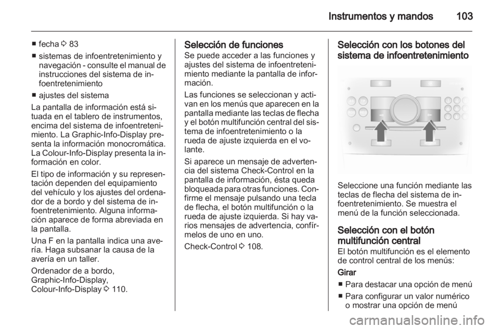 OPEL ANTARA 2013.5  Manual de Instrucciones (in Spanish) 