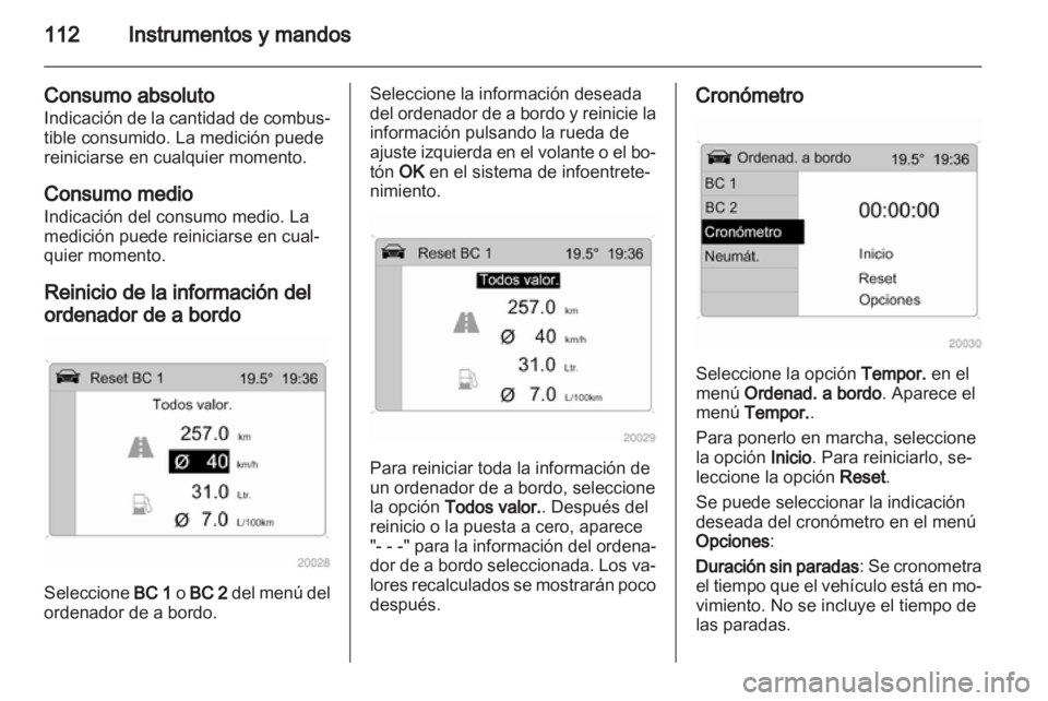 OPEL ANTARA 2013.5  Manual de Instrucciones (in Spanish) 