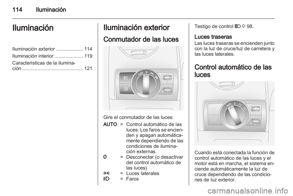 OPEL ANTARA 2013.5  Manual de Instrucciones (in Spanish) 