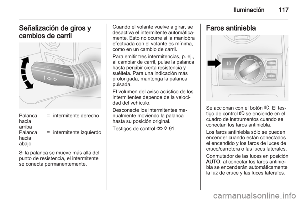 OPEL ANTARA 2013.5  Manual de Instrucciones (in Spanish) 