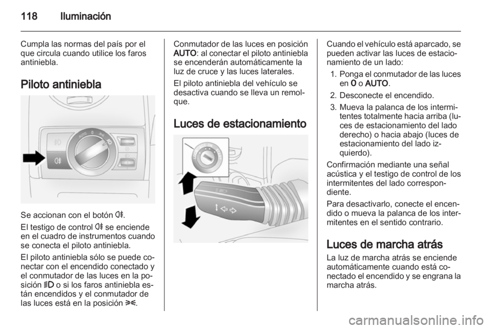 OPEL ANTARA 2013.5  Manual de Instrucciones (in Spanish) 