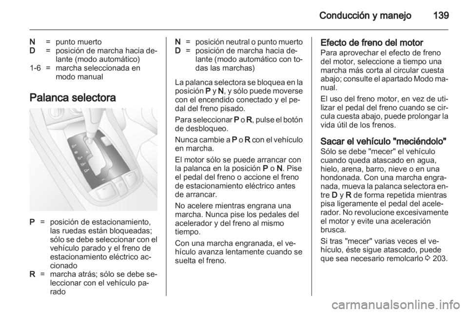 OPEL ANTARA 2013.5  Manual de Instrucciones (in Spanish) 