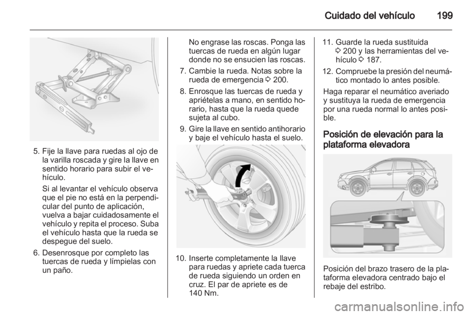 OPEL ANTARA 2013.5  Manual de Instrucciones (in Spanish) 