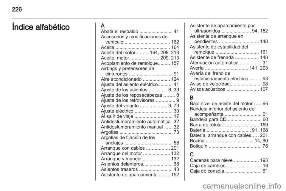 OPEL ANTARA 2013.5  Manual de Instrucciones (in Spanish) 