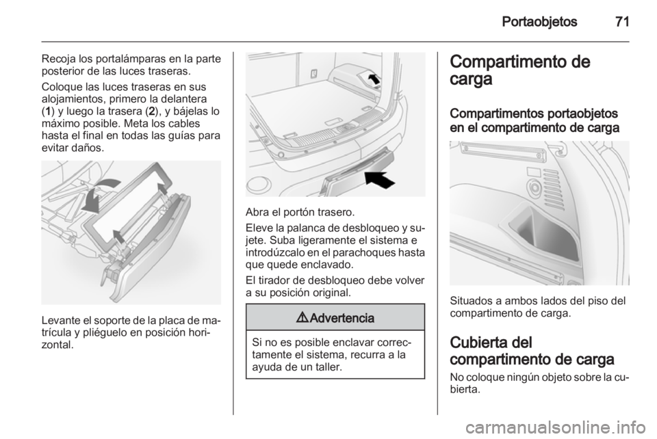 OPEL ANTARA 2013.5  Manual de Instrucciones (in Spanish) 