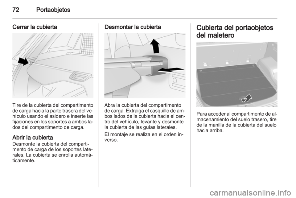 OPEL ANTARA 2013.5  Manual de Instrucciones (in Spanish) 