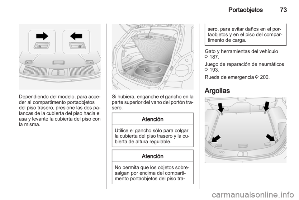 OPEL ANTARA 2013.5  Manual de Instrucciones (in Spanish) 