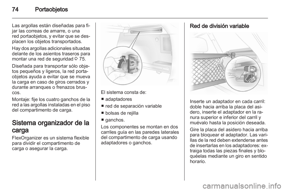 OPEL ANTARA 2013.5  Manual de Instrucciones (in Spanish) 