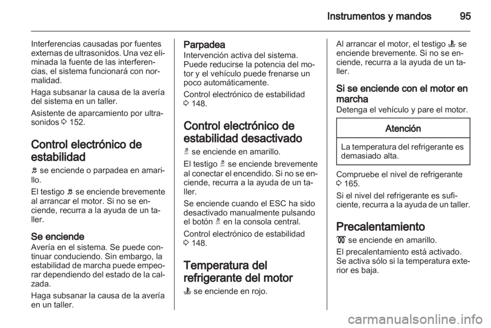 OPEL ANTARA 2013.5  Manual de Instrucciones (in Spanish) 