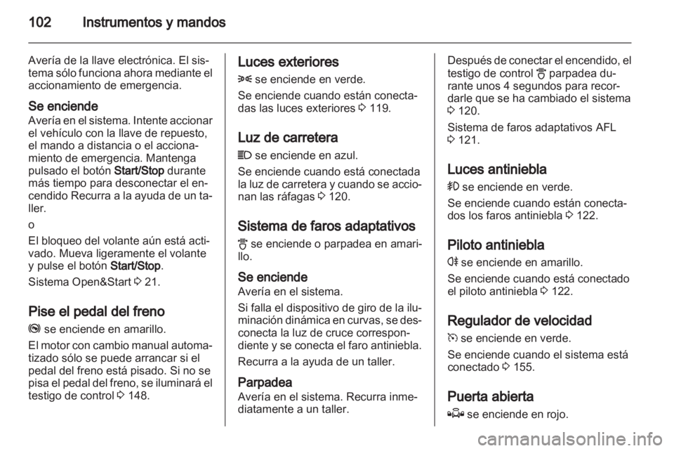 OPEL ASTRA H 2010.5  Manual de Instrucciones (in Spanish) 