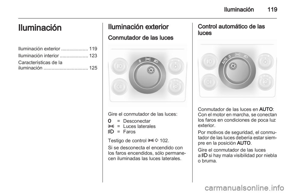 OPEL ASTRA H 2010.5  Manual de Instrucciones (in Spanish) 