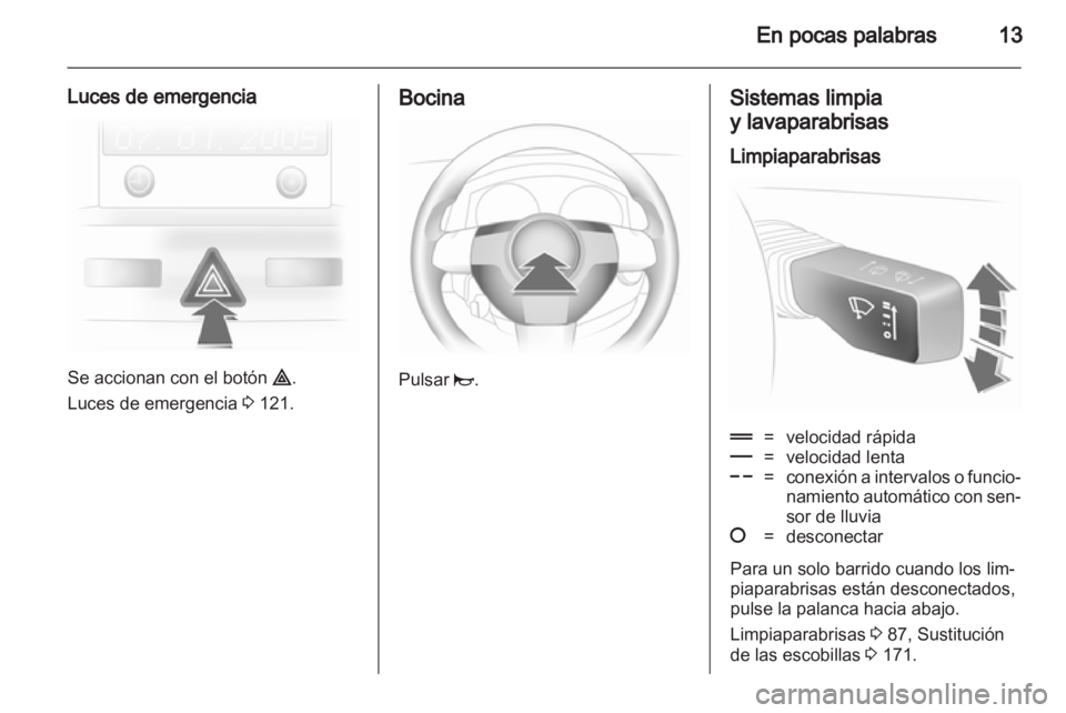 OPEL ASTRA H 2010.5  Manual de Instrucciones (in Spanish) 