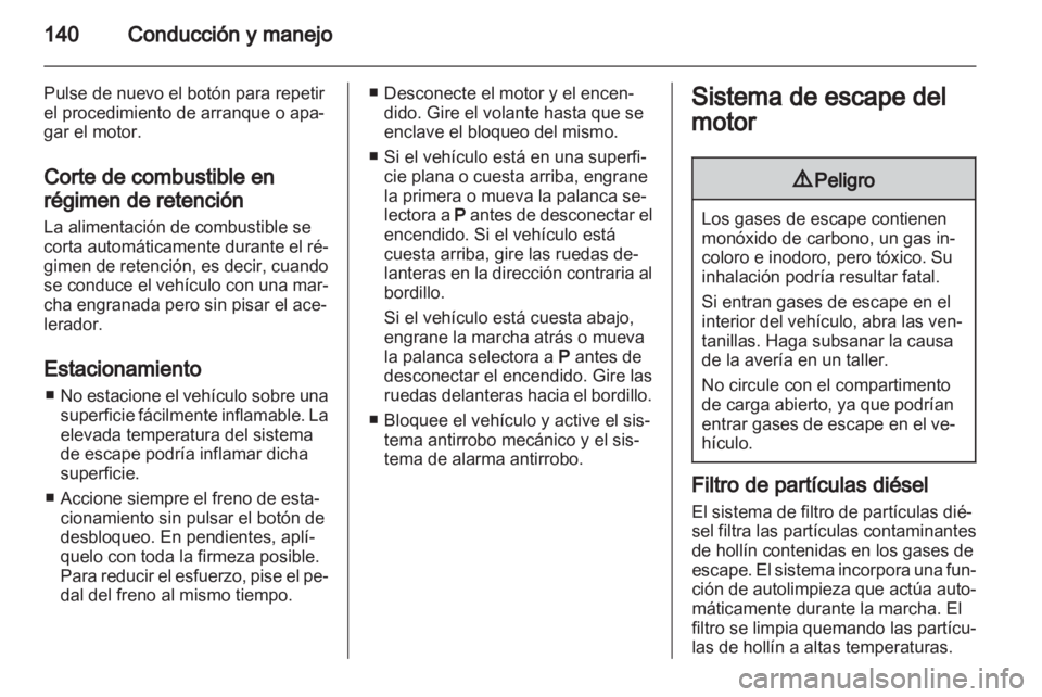 OPEL ASTRA H 2010.5  Manual de Instrucciones (in Spanish) 