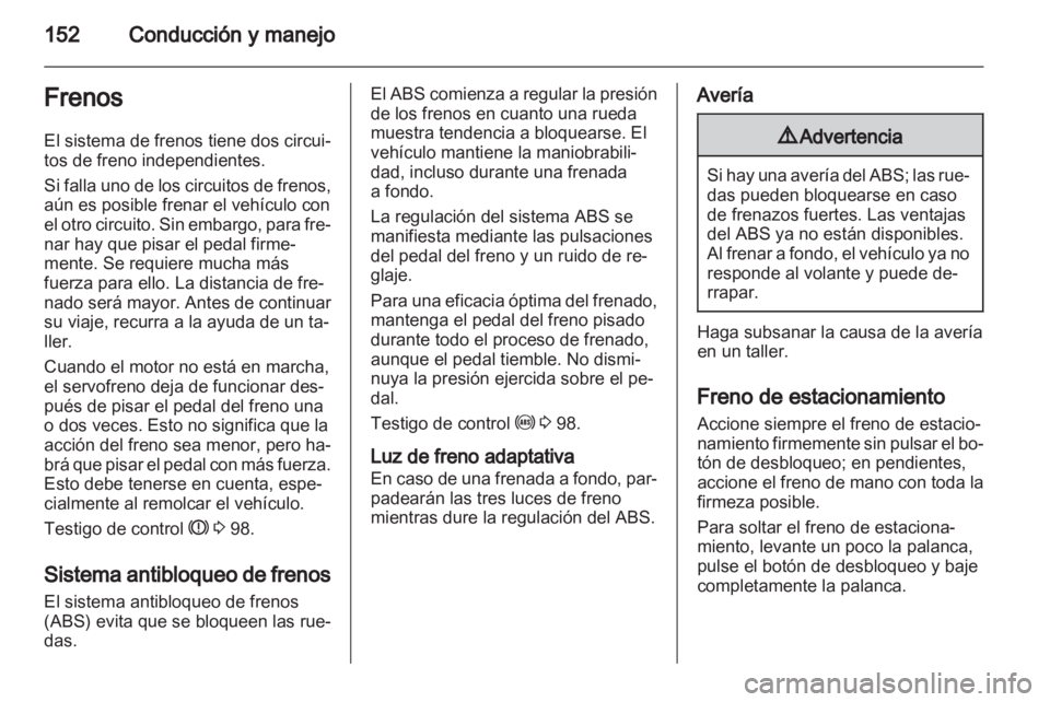 OPEL ASTRA H 2010.5  Manual de Instrucciones (in Spanish) 