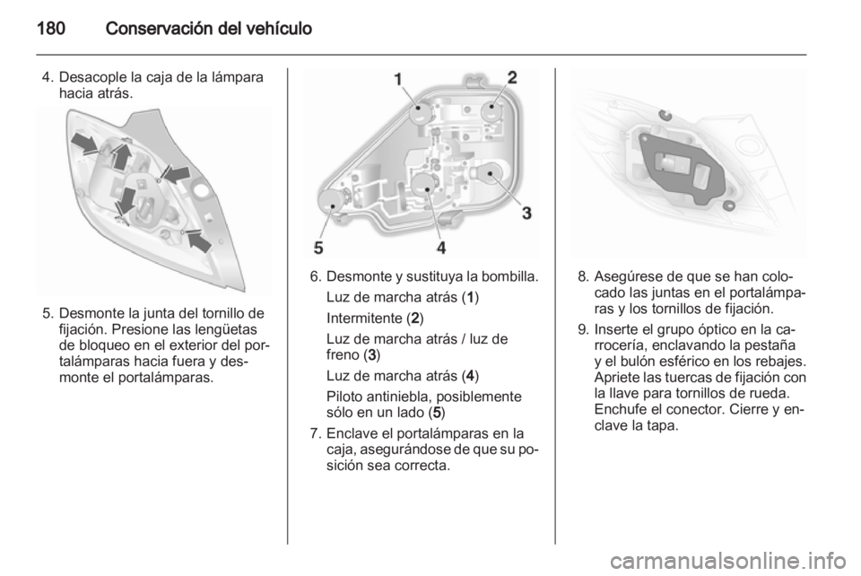 OPEL ASTRA H 2010.5  Manual de Instrucciones (in Spanish) 