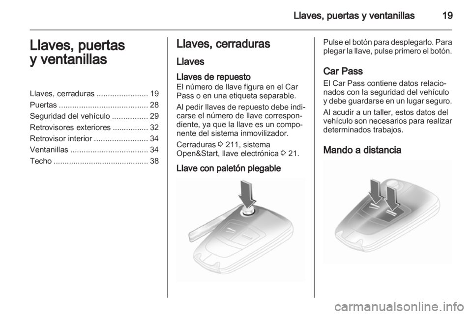 OPEL ASTRA H 2010.5  Manual de Instrucciones (in Spanish) 