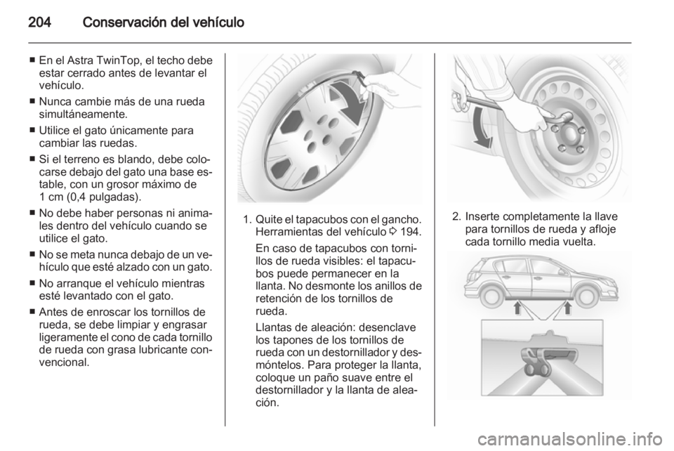 OPEL ASTRA H 2010.5  Manual de Instrucciones (in Spanish) 