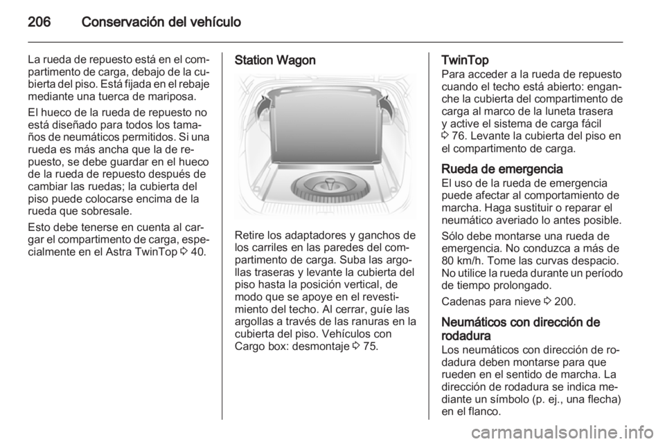 OPEL ASTRA H 2010.5  Manual de Instrucciones (in Spanish) 