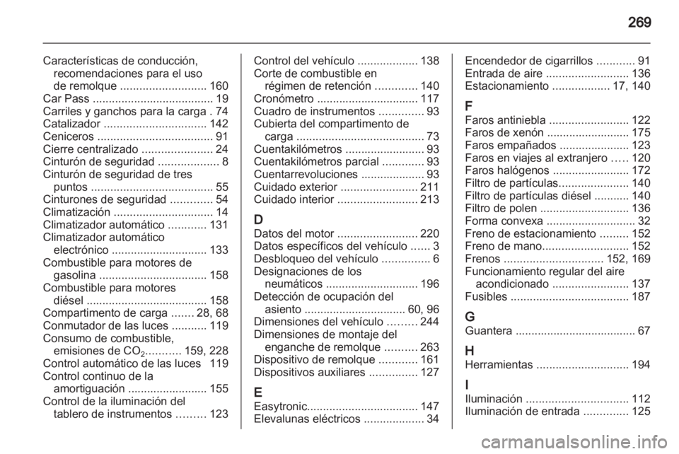 OPEL ASTRA H 2010.5  Manual de Instrucciones (in Spanish) 