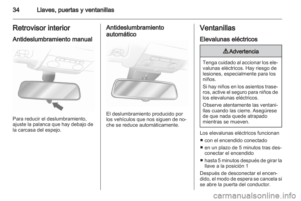 OPEL ASTRA H 2010.5  Manual de Instrucciones (in Spanish) 