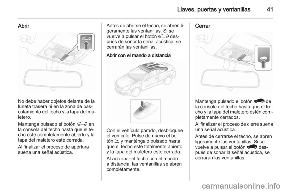 OPEL ASTRA H 2010.5  Manual de Instrucciones (in Spanish) 