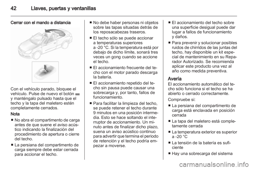 OPEL ASTRA H 2010.5  Manual de Instrucciones (in Spanish) 