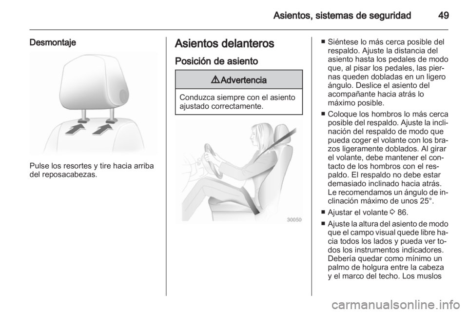 OPEL ASTRA H 2010.5  Manual de Instrucciones (in Spanish) 
