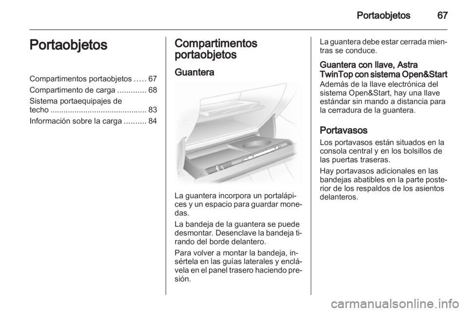 OPEL ASTRA H 2010.5  Manual de Instrucciones (in Spanish) 