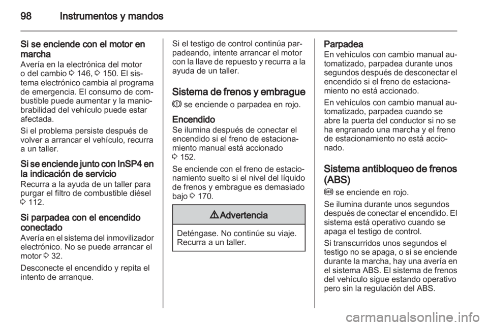 OPEL ASTRA H 2010.5  Manual de Instrucciones (in Spanish) 