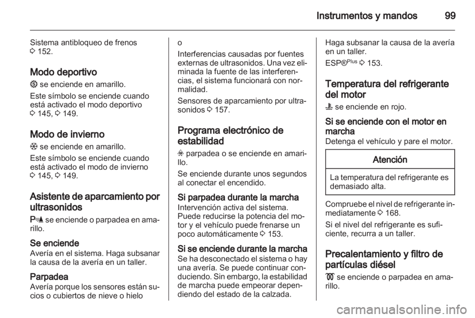 OPEL ASTRA H 2010.5  Manual de Instrucciones (in Spanish) 