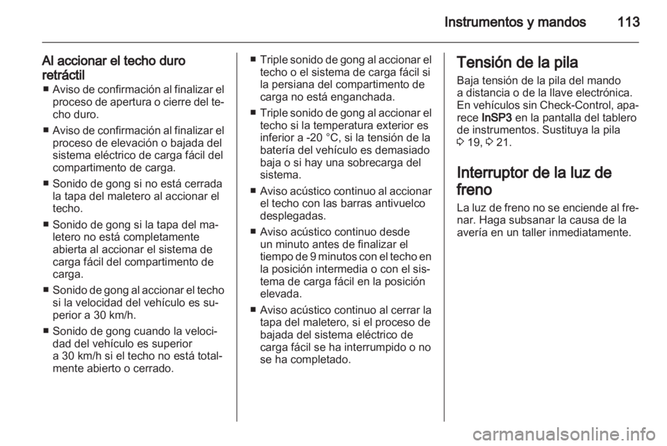 OPEL ASTRA H 2011  Manual de Instrucciones (in Spanish) 