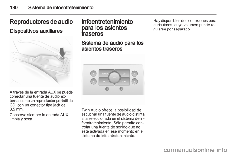 OPEL ASTRA H 2011  Manual de Instrucciones (in Spanish) 