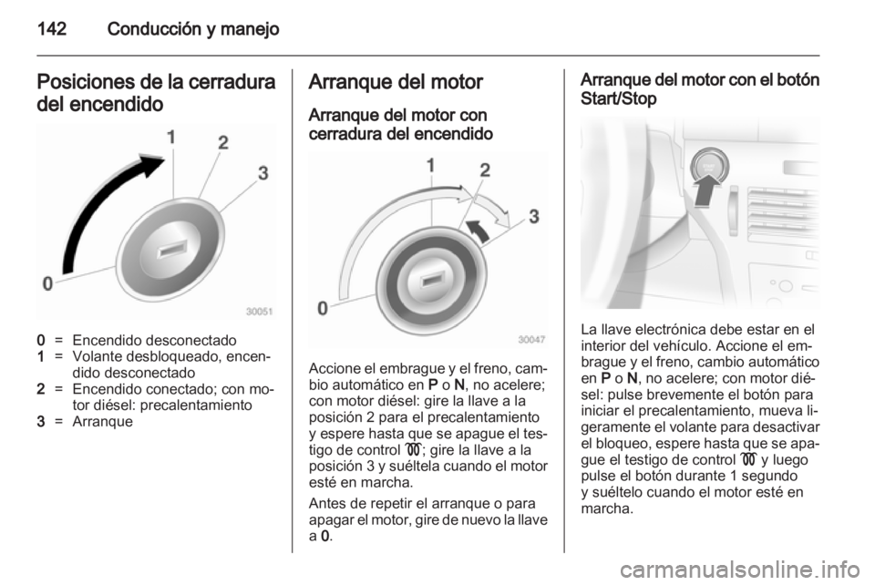 OPEL ASTRA H 2011  Manual de Instrucciones (in Spanish) 
