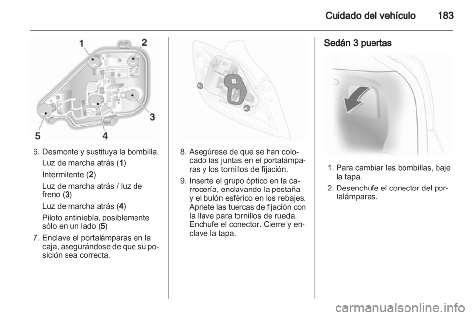 OPEL ASTRA H 2011  Manual de Instrucciones (in Spanish) 