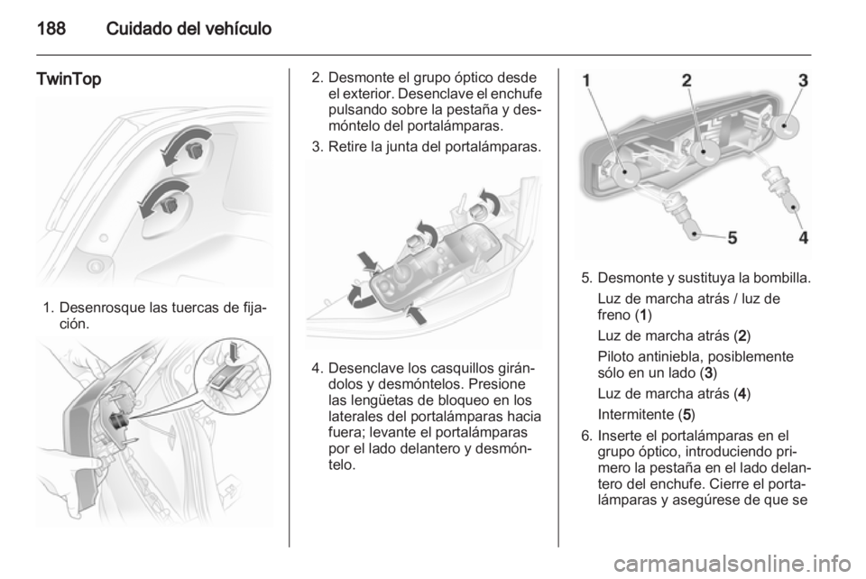 OPEL ASTRA H 2011  Manual de Instrucciones (in Spanish) 