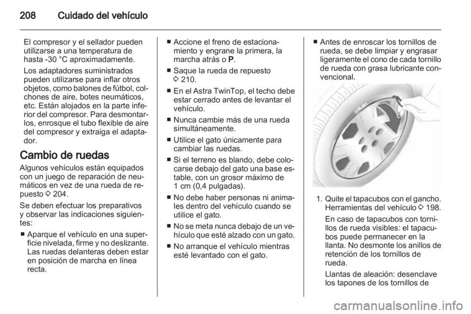 OPEL ASTRA H 2011  Manual de Instrucciones (in Spanish) 