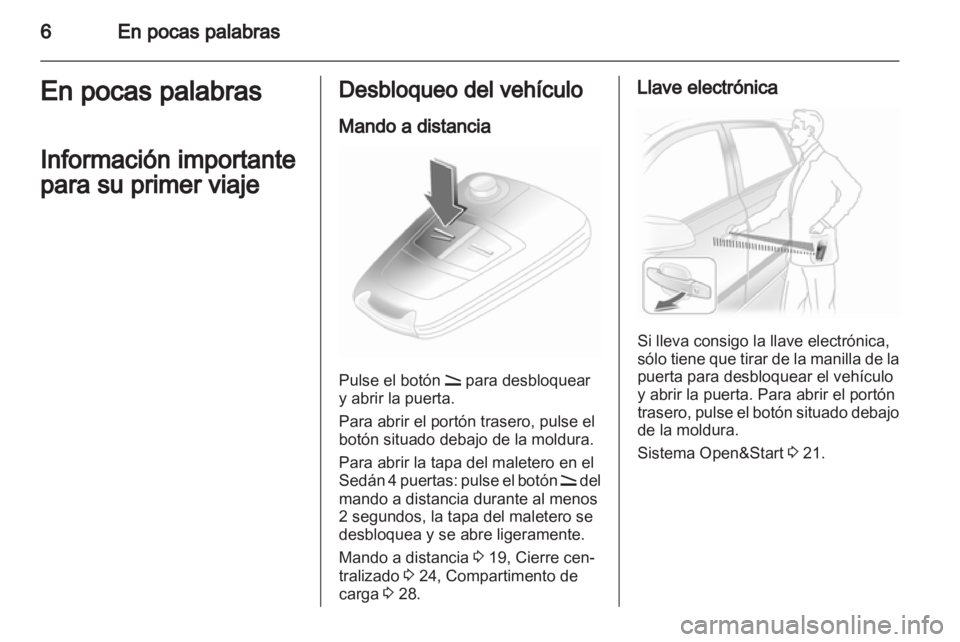 OPEL ASTRA H 2011  Manual de Instrucciones (in Spanish) 