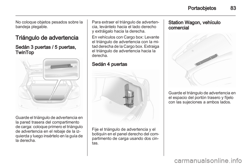 OPEL ASTRA H 2011  Manual de Instrucciones (in Spanish) 
