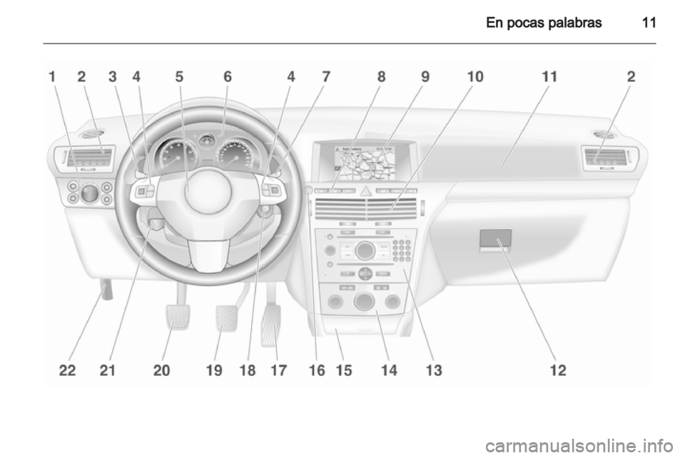 OPEL ASTRA H 2011.5  Manual de Instrucciones (in Spanish) 